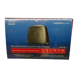 Cisco Linksys Dual-Band Wireless-N Gaming and Video‎ Adapter - WET610N